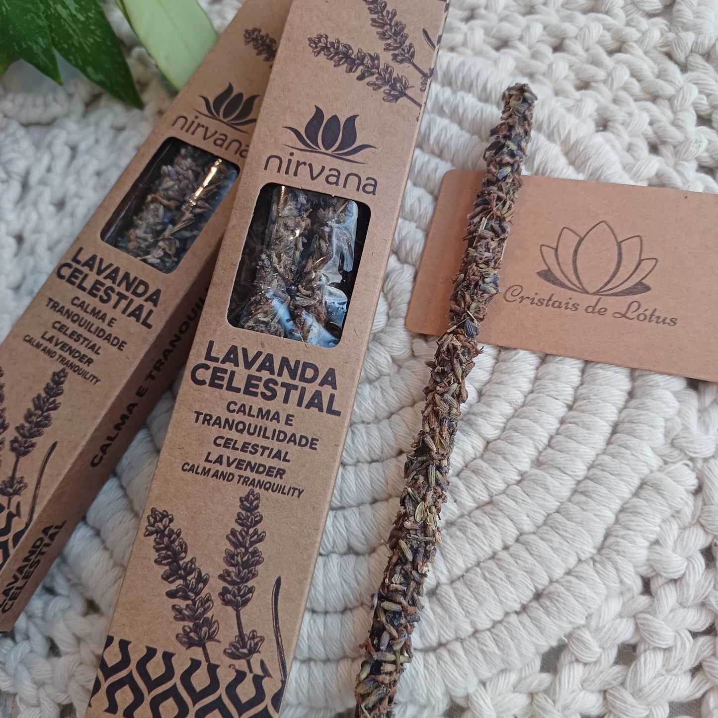 Incenso Premium Nirvana Lavanda Celestial Natural