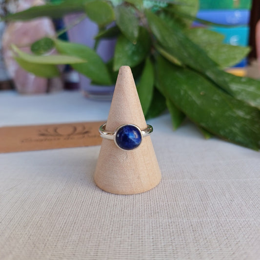 Adaptable Ring in Silver with Lapis Lazuli 