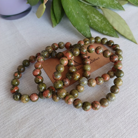 Pulseira de Unakite