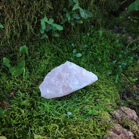 Raw Rose Quartz 6.50cm x 2.50cm