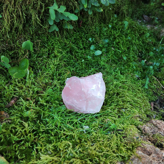 Raw Rose Quartz 3.50cmx 3.50cm