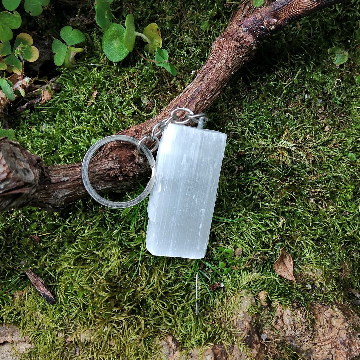 Porta-chaves de Selenite