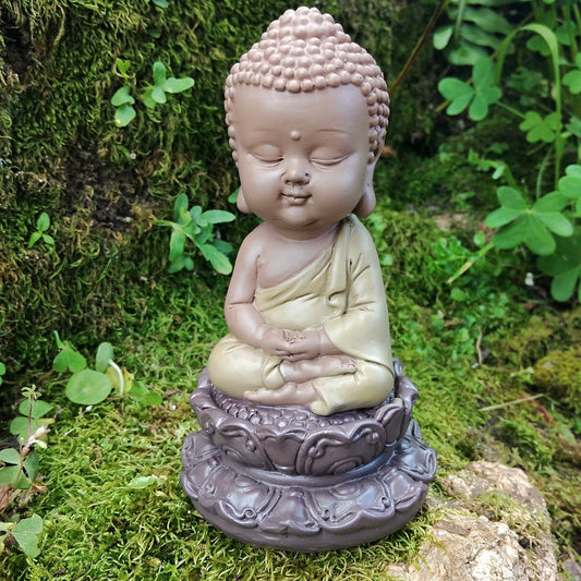 1- Buda a Meditar em Resina