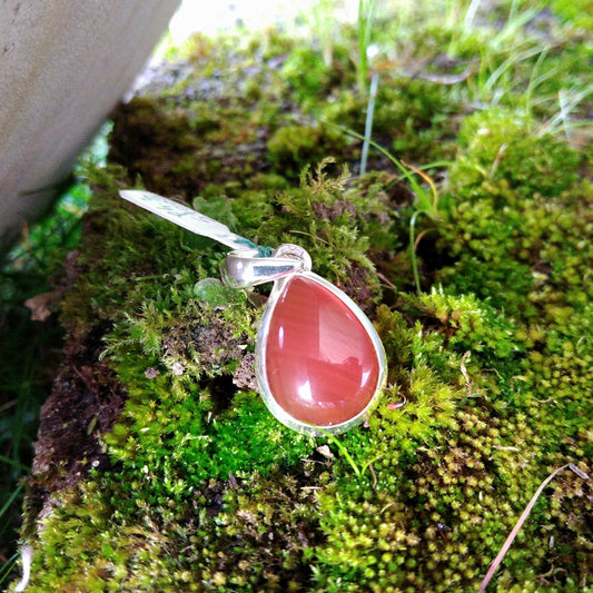 Pendant in Carnelian Silver