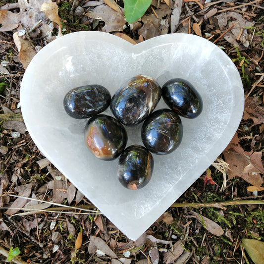 Tumbled Feather Agate