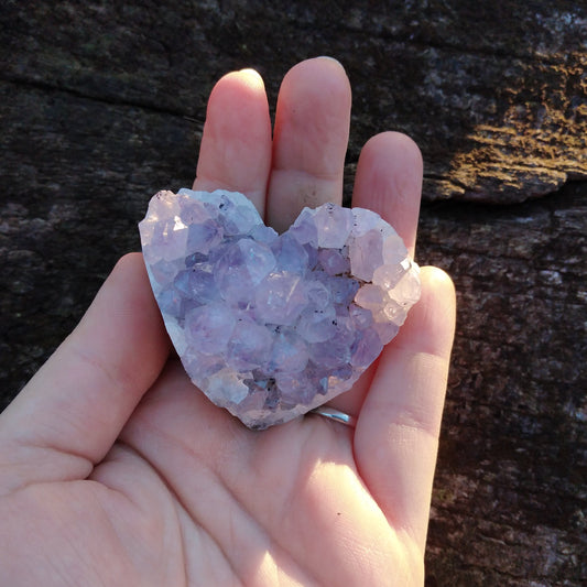 CDA02 - Druze Amethyst Heart